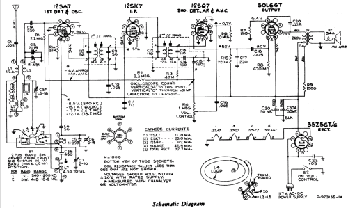 61-7 Ch= RC-594 ; RCA RCA Victor Co. (ID = 1107358) Radio