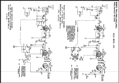 66X1 Ch= RC-1038; RCA RCA Victor Co. (ID = 479370) Radio