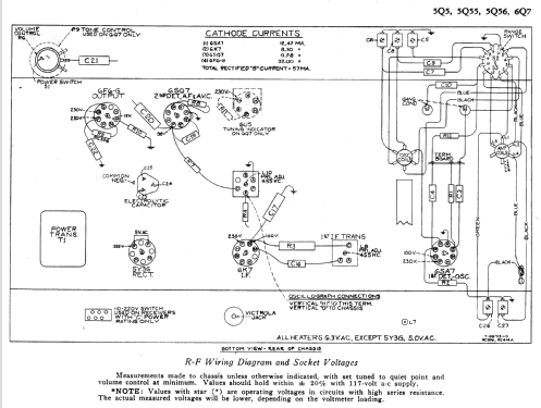 6Q7 Ch= RC-414A; RCA RCA Victor Co. (ID = 978234) Radio