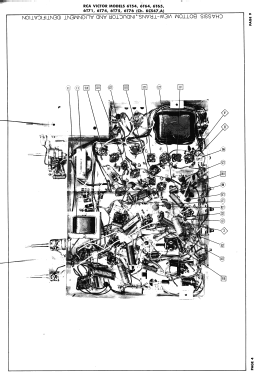 6T64 'Kingsbury' Ch= KCS47A; RCA RCA Victor Co. (ID = 2789382) Television