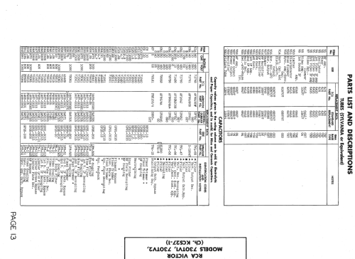 730-TV1 Ch= KCS27-1; RCA RCA Victor Co. (ID = 1366133) TV-Radio