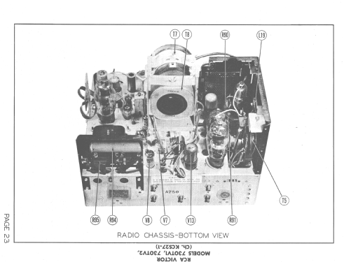 730-TV1 Ch= KCS27-1; RCA RCA Victor Co. (ID = 1366138) TV Radio