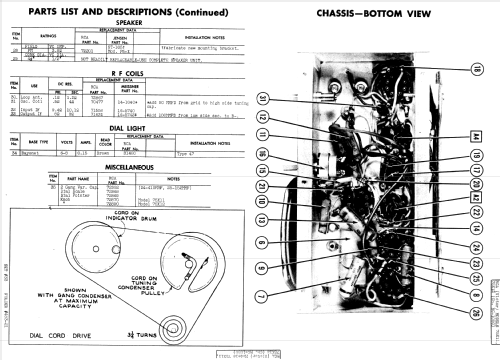 75X11 Ch= RC-1050; RCA RCA Victor Co. (ID = 946552) Radio