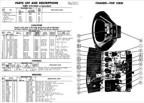 77V1 Ch= RC-615; RCA RCA Victor Co. (ID = 968243) Radio