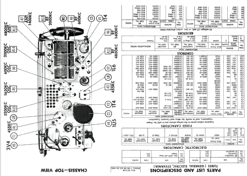 7-BX-9H Yachtsman Ch= RC-1163; RCA RCA Victor Co. (ID = 1735766) Radio