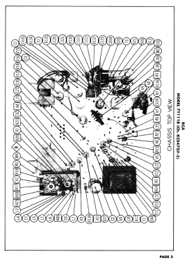 7T111B Eye Witness Ch= KCS47GF-2; RCA RCA Victor Co. (ID = 3012035) Television