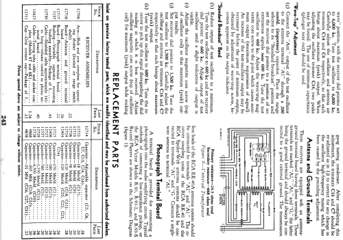 7T ; RCA RCA Victor Co. (ID = 958580) Radio