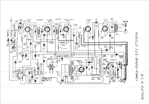7U2 ; RCA RCA Victor Co. (ID = 1522385) Radio