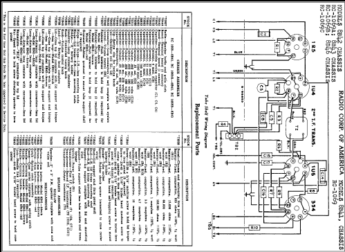 8B41 Ch= RC-1069; RCA RCA Victor Co. (ID = 304088) Radio