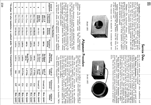 8M2 ; RCA RCA Victor Co. (ID = 977135) Car Radio