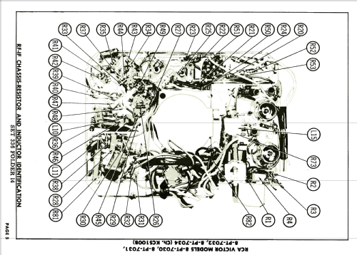 8PT7031 Ch= KCS100B; RCA RCA Victor Co. (ID = 1967989) Televisore