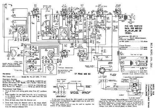 8Q4 Ch= RC-337A; RCA RCA Victor Co. (ID = 965401) Radio