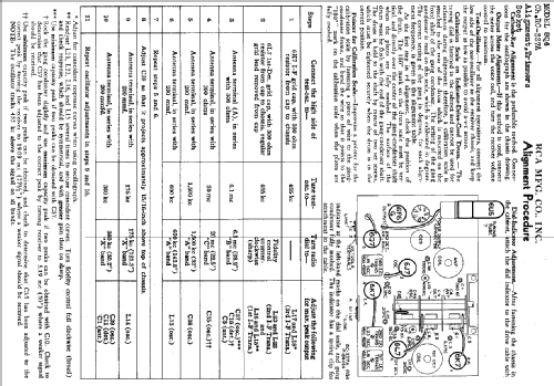 8Q4 Ch= RC-337A; RCA RCA Victor Co. (ID = 965402) Radio