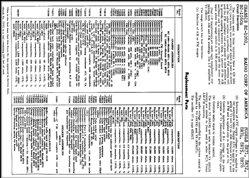 8R75 Ch= RC-1060; RCA RCA Victor Co. (ID = 302761) Radio