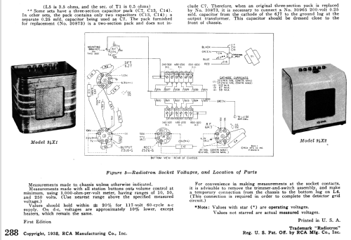 94X1 ; RCA RCA Victor Co. (ID = 977887) Radio