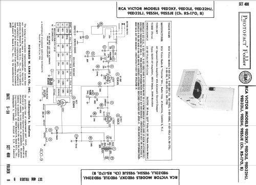 9-ED-2LE Ch= RS-170D; RCA RCA Victor Co. (ID = 2617698) Ton-Bild