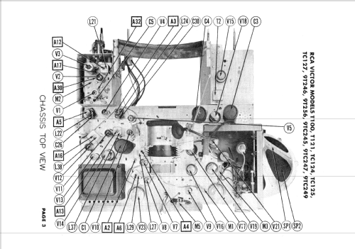 9TC249 Ch= KCS34; RCA RCA Victor Co. (ID = 1700400) Televisore