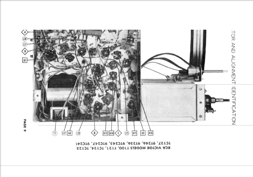 9TC249 Ch= KCS34; RCA RCA Victor Co. (ID = 1700402) Televisión