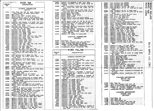 9Q1 Ch= RC-444; RCA RCA Victor Co. (ID = 967735) Radio