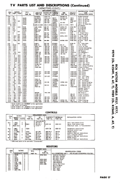 9T79 'Northampton' Ch= KCS49AT; RCA RCA Victor Co. (ID = 2840357) Télévision