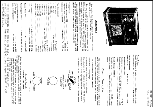 A106 Ch= RC-622; RCA RCA Victor Co. (ID = 253178) Radio