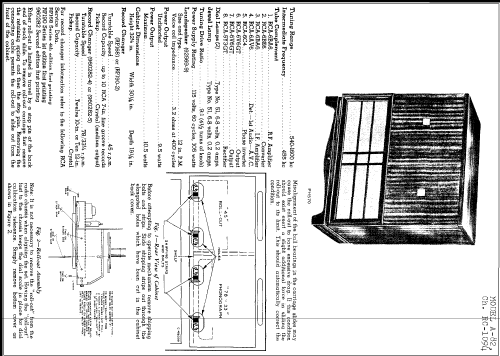 A82 Ch= RC-1094; RCA RCA Victor Co. (ID = 253165) Radio