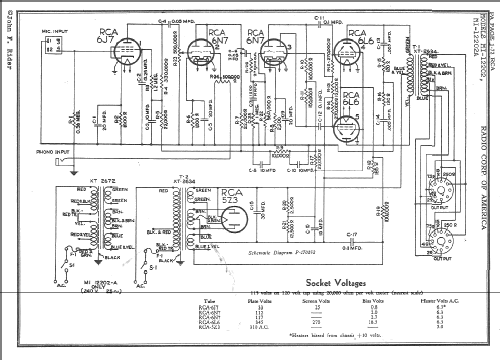 Amplifier MI-12202-D; RCA RCA Victor Co. (ID = 1623339) Ampl/Mixer