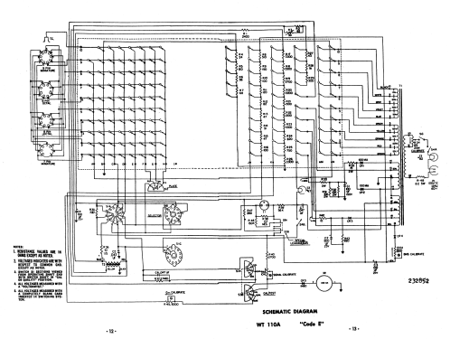 Automatic Electron-Tube Tester WT-110A, Code E; RCA RCA Victor Co. (ID = 1961292) Equipment