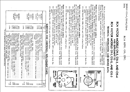 C13-3 ; RCA RCA Victor Co. (ID = 847998) Radio