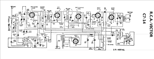 C7-14 ; RCA RCA Victor Co. (ID = 1522922) Radio
