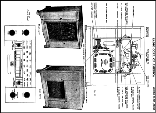 Crestwood 612V3 Ch= RK-121 RS-123; RCA RCA Victor Co. (ID = 402720) Radio