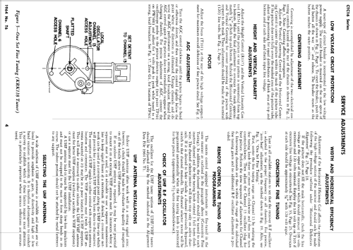 GF-701W 'Alborg' Ch= CTC16E; RCA RCA Victor Co. (ID = 1557037) Television