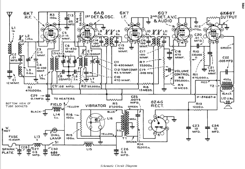 M60 Ch= RC357K; RCA RCA Victor Co. (ID = 986581) Car Radio