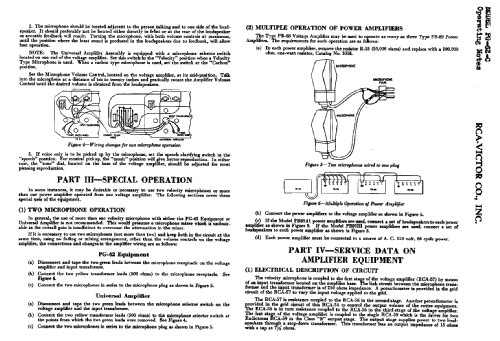 Portable Public Address PG-62C; RCA RCA Victor Co. (ID = 889087) Ampl/Mixer