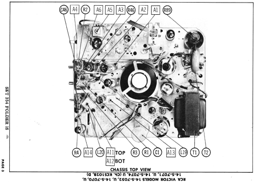 Portable Television 14-S-7074U Ch= KCS102D; RCA RCA Victor Co. (ID = 1874070) Televisore