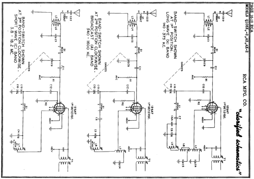 Q103A Ch= RC-1044; RCA RCA Victor Co. (ID = 175257) Radio