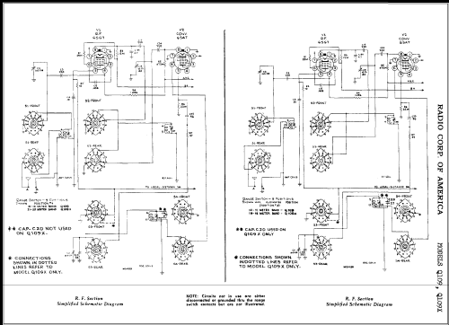 Q109X Ch=RC602A; RCA RCA Victor Co. (ID = 357175) Radio