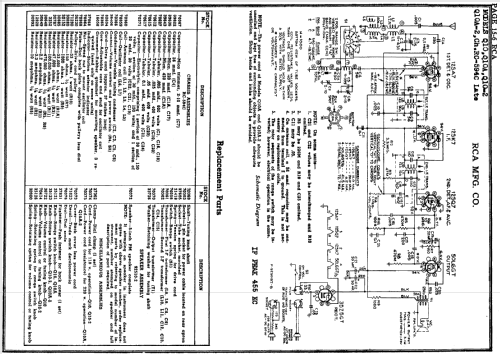 Q10-2 Ch= RC-594C; RCA RCA Victor Co. (ID = 211422) Radio