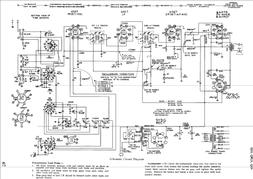 Q25 Ch= RC-507A; RCA RCA Victor Co. (ID = 1047626) Radio
