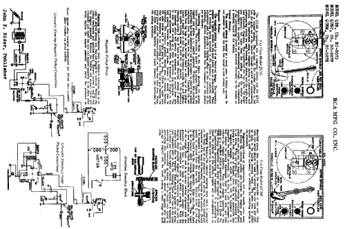 Q26 Ch= RC-507J; RCA RCA Victor Co. (ID = 899225) Radio