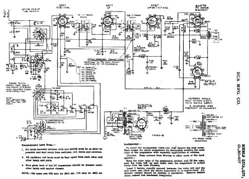 Q32 Ch= RC-507; RCA RCA Victor Co. (ID = 900038) Radio