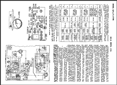 Q34 Ch= RC-539E; RCA RCA Victor Co. (ID = 477947) Radio