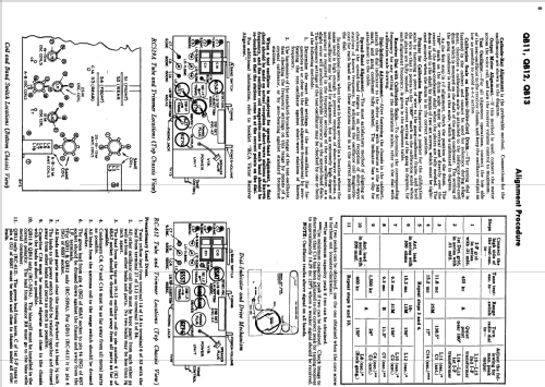 QB12 Ch= RC-529A; RCA RCA Victor Co. (ID = 1110067) Radio