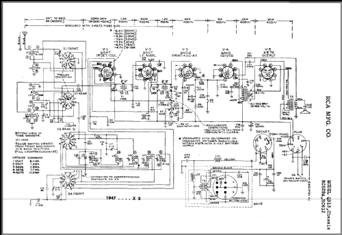 QB13 Ch= RC612; RCA RCA Victor Co. (ID = 438646) Radio