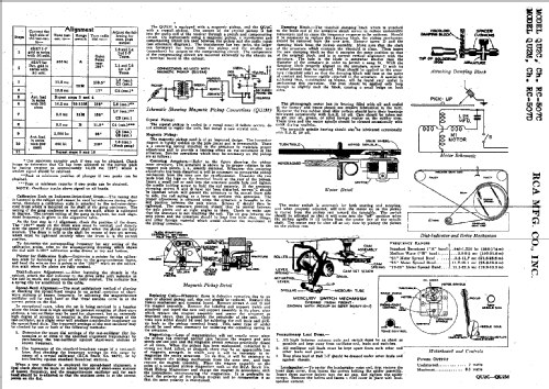 QU2C Ch= RC-507C; RCA RCA Victor Co. (ID = 902748) Radio