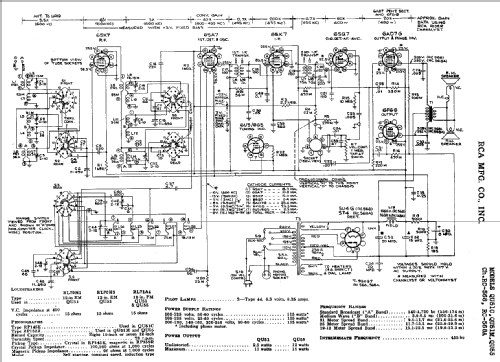 QU51M Ch= RC-568; RCA RCA Victor Co. (ID = 912436) Radio