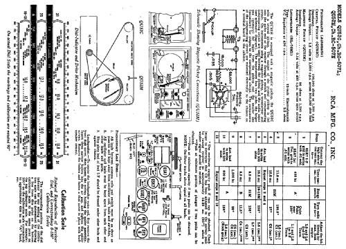 QU52M Ch= RC-507-N; RCA RCA Victor Co. (ID = 912952) Radio