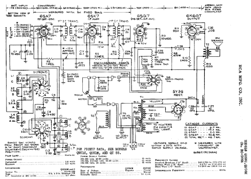 QU56M Ch= RC-566-A; RCA RCA Victor Co. (ID = 913403) Radio