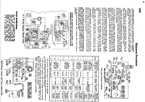 QU61 Ch= RC-568B; RCA RCA Victor Co. (ID = 1107362) Radio