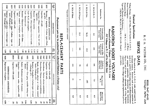 R-27 ACDC; RCA RCA Victor Co. (ID = 914567) Radio